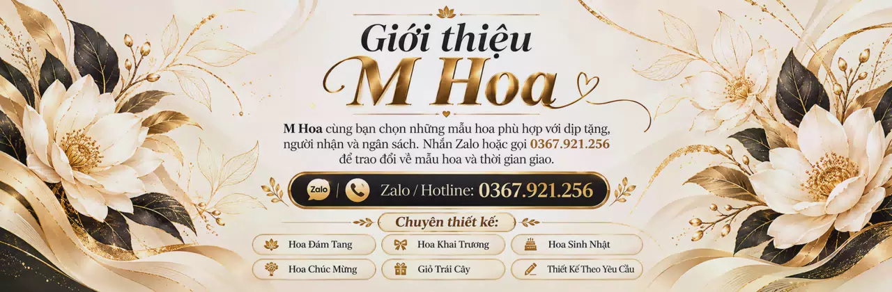 Ảnh bìa Shop hoa tươi Xã Bình Xuyên Phú Thọ - Để lời nhắn thêm dịu dàng
